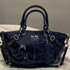 Coach Madison Patent Sophia Satchel - image 1